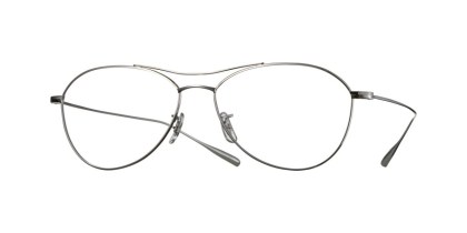 Eyevan Brooks S Men's Eyeglasses Silver Size 56