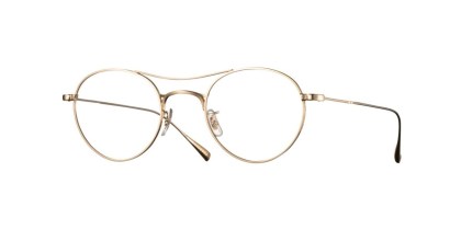 Eyevan Flicker G Men's Eyeglasses Gold Size 47