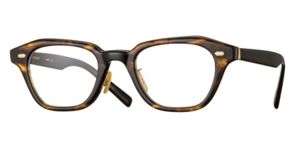 Eyevan Laszlo DOK Men's Eyeglasses Brown Size 48