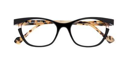 Face a Face Bahia 1 100 Men's Eyeglasses Black Size 49