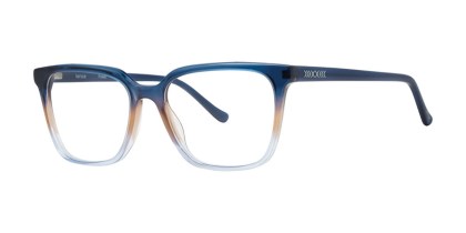 Kensie Poised Peacock Blue Men's Eyeglasses Blue Size 53