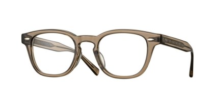 Eyevan Webb Sq-E SMK Men's Eyeglasses Brown Size 47