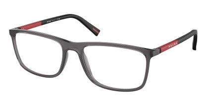 Prada Linea Rossa PS 03QV 01D1O1 Men's Eyeglasses Clear Size 55