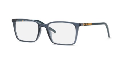 Philipp Plein Sport VSP017 04AL Men's Eyeglasses Grey Size 55