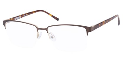 CAT CPO 3503 003 Men's Eyeglasses Brown Size 55