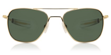 Randolph Engineering Aviator AF006 Men's Sunglasses Gold Size 52