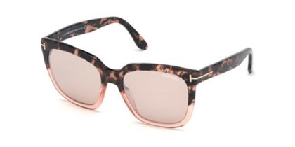 Tom Ford FT0502 AMARRA 55G Men's Sunglasses Rainbow Size 55