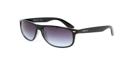 Replay RY 539 S05 Men's Sunglasses Black Size 59