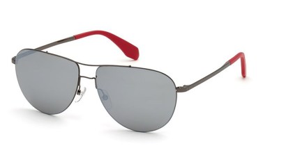 Adidas Originals OR0004 08C Men's Sunglasses Grey Size 58