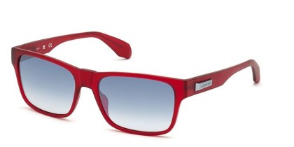 Adidas Originals OR0011 67C Men's Sunglasses Red Size 57