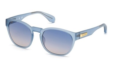 Adidas Originals OR0014 91B Men's Sunglasses Blue Size 54