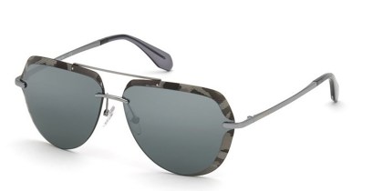 Adidas Originals OR0018 12C Men's Sunglasses Grey Size 63