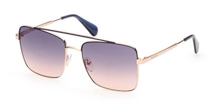 Max & Co. MO0006 28W Men's Sunglasses Gold Size 56