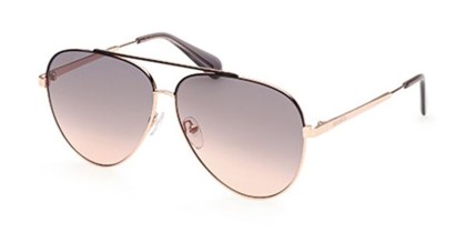 Max & Co. MO0007 33B Men's Sunglasses Gold Size 60