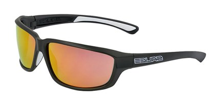 Salice 001 RWP NERO/RW ROSSO Men's Sunglasses Black Size Standard