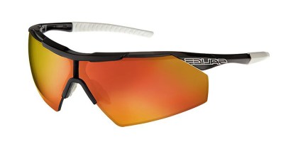 Salice 004 RW NERO/RW ROSSO Men's Sunglasses Black Size 130