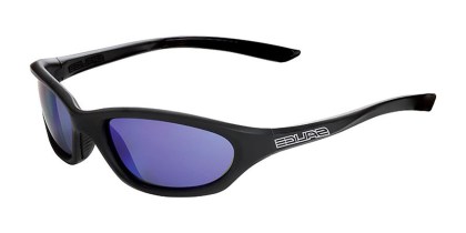 Salice 009 P NERO/RW BLU Men's Sunglasses Black Size 56