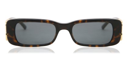 Balenciaga BB0096S 002 Men's Sunglasses Tortoiseshell Size 51