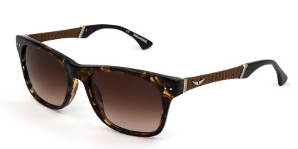 Zadig & Voltaire SZV006 0743 Men's Sunglasses Tortoiseshell Size 52