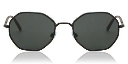 Giorgio Armani AR6112J Asian Fit 300187 Men's Sunglasses Black Size 52