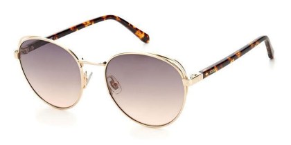 Fossil FOS 2107/G/S J5G/FF Men's Sunglasses Gold Size 54