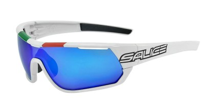 Salice 016 ITA RWX BIANCO/RW BLU Men's Sunglasses White Size Standard