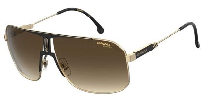 Carrera 1043/S Asian Fit 2M2/HA Men's Sunglasses Gold Size 65