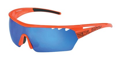 Salice 006 RWX ARANCIO/RW BLU Men's Sunglasses Orange Size Standard