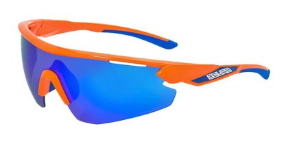 Salice 012 RWX ARANCIO/RWX BLU Men's Sunglasses Orange Size Standard