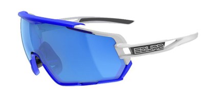 Salice 020 RWX BIANCO/RW BLU Men's Sunglasses Blue Size Standard