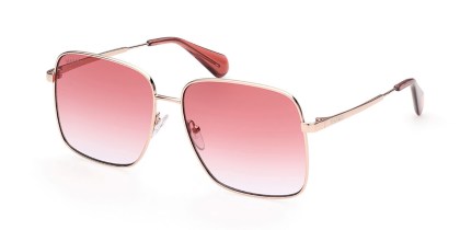 Max & Co. MO0029 28T Men's Sunglasses Gold Size 59