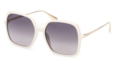 Max & Co. MO0010 21B Men's Sunglasses White Size 57