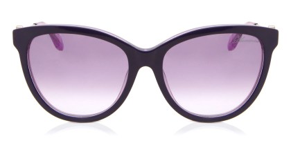 Blumarine SBM162 05AT Men's Sunglasses Purple Size 55