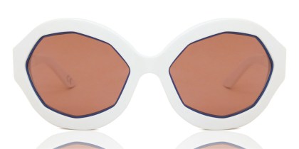 Marni Cumulus Cloud Blue N5D Men's Sunglasses White Size 63