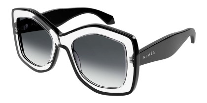 Azzedine Alaia AA0066S 001 Men's Sunglasses Black Size 54