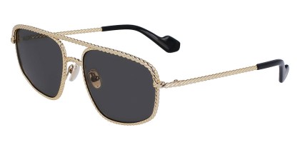 Lanvin LNV128S 710 Men's Sunglasses Gold Size 58