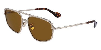 Lanvin LNV128S 733 Men's Sunglasses Gold Size 58