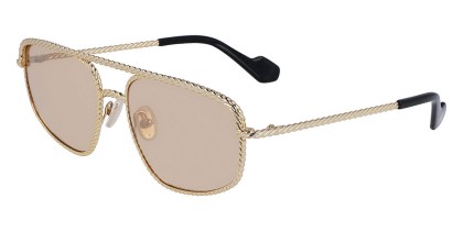 Lanvin LNV128S 770 Men's Sunglasses Gold Size 58