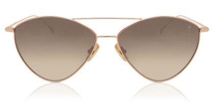 Eyepetizer Ambre C.9-18F Men's Sunglasses Gold Size 57