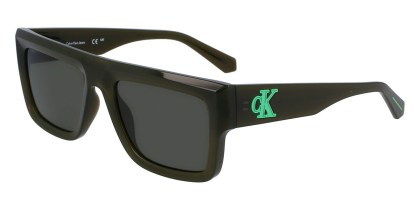 Calvin Klein Jeans CKJ23642S 306 Men's Sunglasses Green Size 54