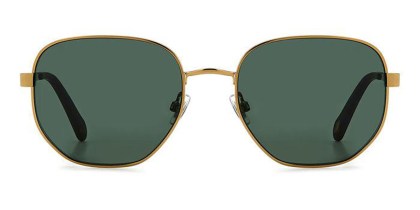 Fossil FOS 2134/G/S Asian Fit 577/QT Men's Sunglasses Gold Size 53