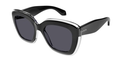 Azzedine Alaia AA0072S 001 Men's Sunglasses Black Size 53