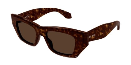 Azzedine Alaia AA0074S 002 Men's Sunglasses Tortoiseshell Size 50