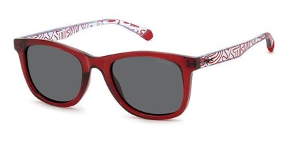Polaroid PLD 8060/S Kids Polarized C9A/M9 Kids' Sunglasses Red Size 46