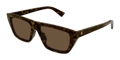 Bottega Veneta BV1291S 002 Men's Sunglasses Tortoiseshell Size 54