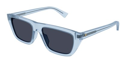 Bottega Veneta BV1291S 003 Men's Sunglasses Blue Size 54