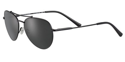 Serengeti Pete Polarized SS599003 Men's Sunglasses Black Size 58