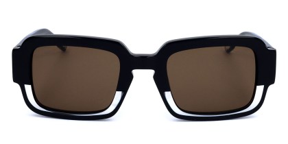 Kartell KL030S 03 Men's Sunglasses Black Size 50