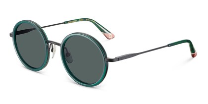 Etnia Barcelona Almagro 21 Polarized BKGR Men's Sunglasses Green Size 51