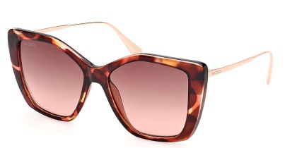 Max & Co. MO0065 55F Men's Sunglasses Tortoiseshell Size 54